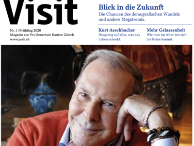 WiseLearn im Magazin Visit der ProSenectute Zürich